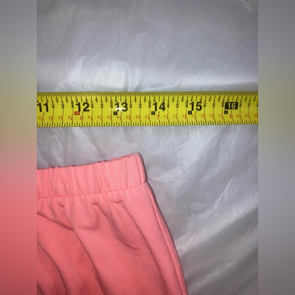 NWOT Guess Romper Bright Peach Sleeveless Strapless Pockets Drawstring Med - Picture 11 of 15